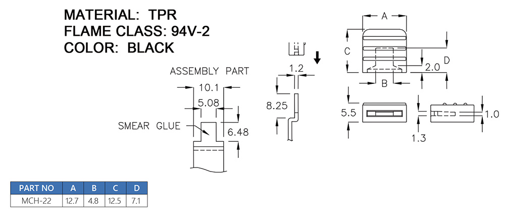 Plastic Handle MCH-22